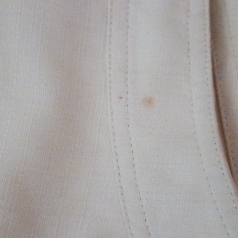 CARLISLE CREAM LONG SLEEVE SNAP UP JACKET - Picture 8 of 9